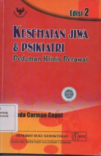 KESEHATAN JIWA & PSIKIATRI PEDOMAN KLINIS PERAWAT