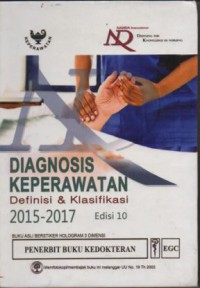 DIAGNOSIS KEPERAWATAN DEFINISI DAN KLASIFIKASI