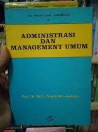 Administrasi Dan Management Umum