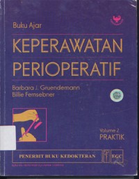 BUKU AJAR : KEPERAWATAN PERIOPERATIF  Volume 2