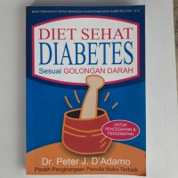 Diet Sehat Diabetes sesuai Golongan Darah