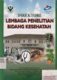 Direktori Lembaga Penelitian Bidang Kesehatan