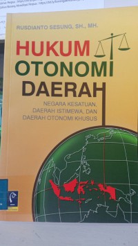 HUKUM OTONOMI DAERAH