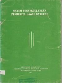 Sistem Penanggulangan Penderita Gawat darurat