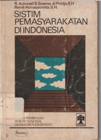 Sistem Permasyarakatan di Indonesia