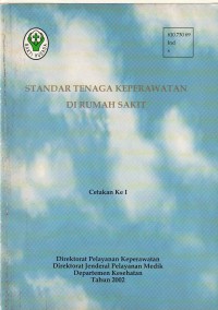 Standar Tenaga keperawatan di Rumah sakit