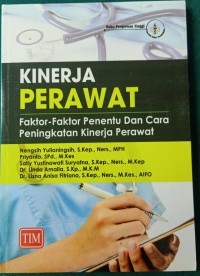 KINERJA PERAWAT: Faktor-faktor Penentu dan Cara Peningkatan Kinerja Perawat