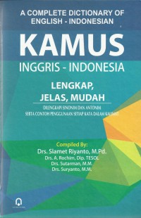 KAMUS INGGRIS - INDONESIA LENGKAP, JELAS,MUDAH