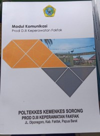 MODUL KOMUNIKASI