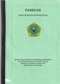 MODUL : PANDUAN PRAKTIK KLINIK KEPERAWATAN