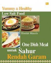 One Dish Meal untuk sahur Rendah Garam