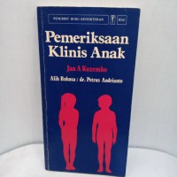 PEMERIKSAAN KLINIS ANAK