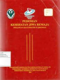 Pedoman Kesehatan Jiwa Remaja