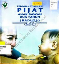 Pedoman Stimulsi Pijat anak Bawah dua Tahun ( baduta)