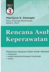 Rencana asuhan keperawatan Pedoman Asuhan Klien Anak Dewasa