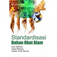 Standardisasi Bahan Obat Alam