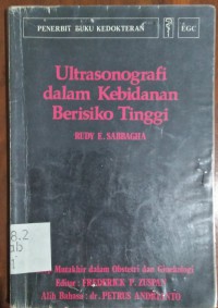 ULTRASONOGRAFI DALAM KEBIDANAN BERESIKO TINGGI