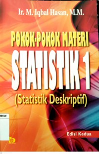 POKOK-POKOK MATERI STATISTIK I ( Statistik Deskritip)