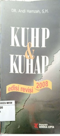 KUHP DAN KUHAP