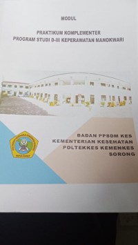 MODUL PRAKTIKUM KOMPLEMENTER