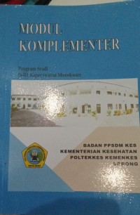 MODUL KOMPLEMENTER