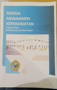 MODUL MANAJEMEN KEPERAWATAN