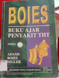 BOIES = BUKU AJAR PENYAKIT THT