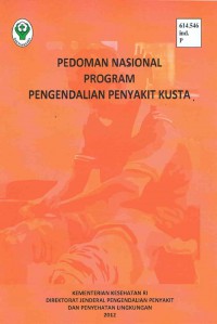 Buku Pedoman Nasional  Pengendalian Penyakit Kusta