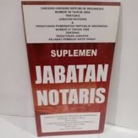 Suplemen Jabatan Notaris