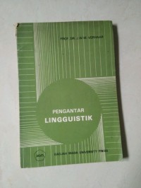 Pengantar Lingguistik