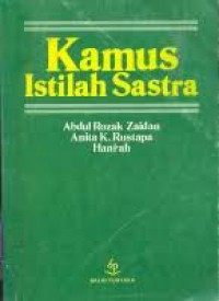 Kamus Istilah Sastra