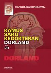 Kamus saku Kedokteran Dorland edisi 29